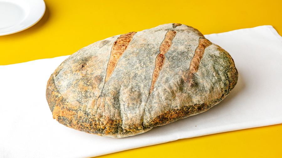 A sourdough loaf baked at Minori